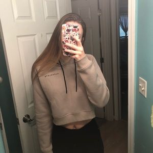 Alphalete cropped hoodie